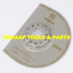 Starlock Zaagblad gesegmenteerd  75mm diamant 1,2 mm voor marmer- en trasvoegen SL216-1 | 63502.216.210